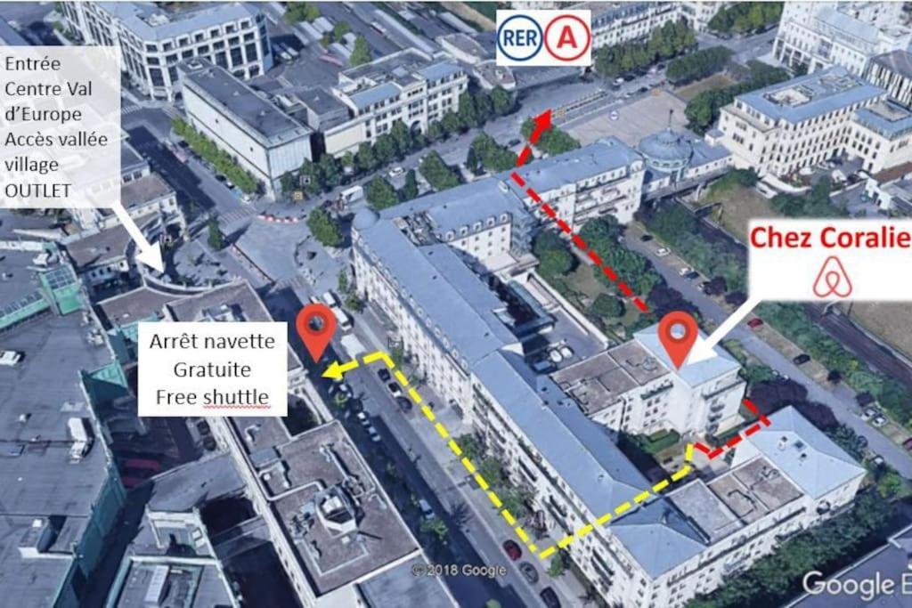 Disneyland Paris, Appartement 70M², Parking Prive سيري المظهر الخارجي الصورة